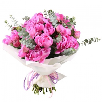 Букет из пионов "Экстаз"